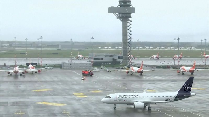Na berlínském letišti se ve středu kvůli stávce zastaví letecký provoz